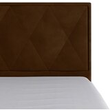 MID.YOU POSTELJA BOXSPRING 140 cm x 200 cm , les, kovina, umetna masa, tekstil rjava | Shoptok.si