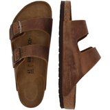 Birkenstock Natikače s potpeticom 'Arizona LEOI' smeđa | shoptok.hr