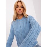 Wool Fashion Italia Sweater-AT-SW-2346-2.99P-Light Blue | Shoptok.si