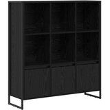 Ormarić za knjige 2 pcs Crni hrast 99,5 x 30 x 108 cm | Eponuda.com