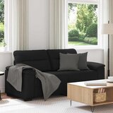  Dvosjed Kauč Crni 180x81x84 cm Tkanina | shoptok.hr