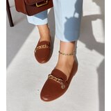 Gemre Brown loafers with chain Scaletta | Shoptok.si