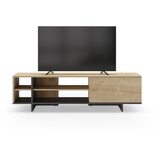 Marckeric TV omarica v hrastovem dekorju v naravni barvi 160x44 cm Cequoia – | Shoptok.si
