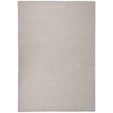 vidaXL zunanja preproga ploščato tkanje 140x200 cm taupe Cene