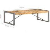 Stolić za kavu 140 x 70 x 40 cm od grubog drva manga | Eponuda.ba