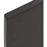 Stolna Mizna plošča temno siva 80x50x2 cm obdelana trdna hrastovina, (20818522) | Shoptok.si