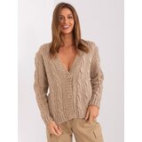 BADU Sweater-BA-SW-8016.74P-dark beige | shoptok.hr