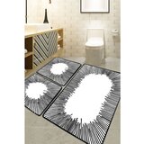  Somber - Ecru Ecru Bathmat Set (3 Pieces) | ePonuda.com