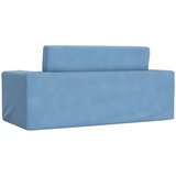  Dječji dvosjed na razvlačenje plavi mekani plišani Plava Sofa bed | Shoptok.si