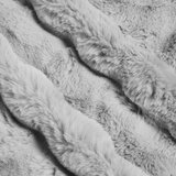  Protuklizna deka od umjetnog zečjeg krzna Olite 4 pcs Siva | shoptok.hr