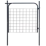  Vrtna ograda 100x100 cm antracit boje | shoptok.hr