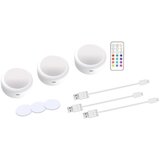 INF Polnilne LED točke 13 RGB barv, 3 paketi White, (21278729) | Shoptok.si