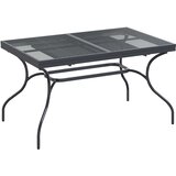  Vrtni set za objed 9 kom. Antracit Mreža i čelik | shoptok.hr