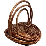  Košara 33x23x11 /31 cm NATUR OVALNA | shoptok.hr