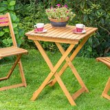 Gardenson Vrtna Zložljiva Miza Porto, 60x74x60cm, Masivno | Shoptok.si