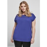 Urban Classics Women's T-shirt with extended shoulder blue-purple Cijene