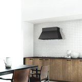 CIARKO DESIGN zidna napa MINIMAL 6 60 cm CRNA | shoptok.hr