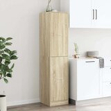vidaXL Lekarniška omara sonoma hrast 40x41x174,5 cm inženirski les | Shoptok.si
