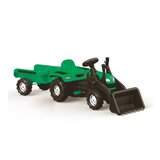 Dolu traktor sa kašikom i prikolicom 080486 Cene