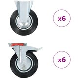 vidaXL Kotačići 12 kom 200 mm | shoptok.hr