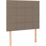 vidaXL Krevet s oprugama i madracem smeđesivi 90x190 cm od tkanine | shoptok.hr