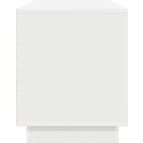 TV ormarić s LED svjetlima bijeli 100x41x50 cm | Eponuda.com
