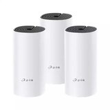 TP - LINK TP-Link Wi-Fi Whole Home Mesh sistem Deco M4(3-PACK) AC1200/867Mbps/300Mbps/2xGLAN/2 Interne antene | ePonuda.com