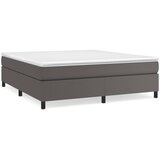  Okvir za krevet s oprugom sivi 160x200 cm od umjetne kože | Eponuda.ba