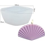 Dardanar Sveča DIY Kalup, Sveča Silikonska Šablona Easy Clean DIY Seashell Shape Šablona za DIY Candle Fudge Soap Chocolate, (21127357) | Shoptok.si