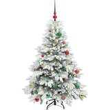  Umjetno božićno drvce s stalakom Bijelo 150 cm PE i PVC | shoptok.hr
