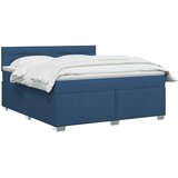  Boxspring krevet s madracem Plava 180 x 200 cm Tkanina | shoptok.hr