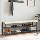  Jastučić za klupu 4 kom. Kord Krem Dubina 35 cm | shoptok.hr