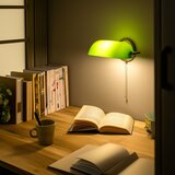  Brilagi - Zidna lampa BANK OFFICE 1xE27/60W/230V mesing/zelena | Eponuda.com