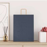  Papirnate vrećice 250 kom s ručkama plave 32x12x42 cm | shoptok.hr