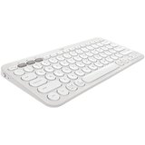 Logitech Tipkovnica Pebble Keys 2 K380s, brezžična, bela | Shoptok.si