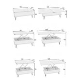 Hanah home sto za dnevnu sobu dy ada pine | Eponuda.com