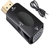 Venisymlis Pretvornik HDMI v VGA - z avdio izhodom (črn), (22105262) | Shoptok.si