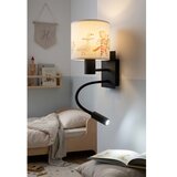 Brilagi LED fleksibilna lampa BOBO 1xE27/25W/230V + LED/3W crna/bela/sa motivom životinja | Eponuda.com
