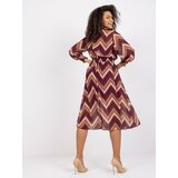 Italy Moda Dress-DHJ-SK-15177.06P-burgundy | Eponuda.ba