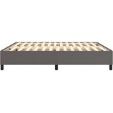  Okvir za krevet s oprugom sivi 180x200 cm od umjetne kože | shoptok.hr