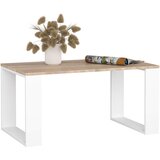 AKORD Nox Klubska Mizica, Hrast Sonoma/Bela, (5000331770) | Shoptok.si