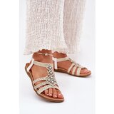 ARTIKER Women's Flat Sandals With Woven Straps | Shoptok.si