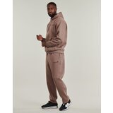 New Balance Puloverji LINEAR GRAPHIC FLEECE HOODIE Kostanjeva | Shoptok.si