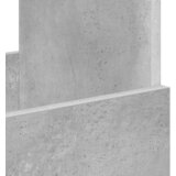  Polica za časopise Betonski sivi 35 x 30 x 45 cm | shoptok.hr
