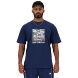 New Balance Majice & Polo majice Hoops graphic t-shirt Modra | Shoptok.si