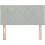  LED glava kreveta Svijetlo siva 90 cm Baršun | shoptok.hr