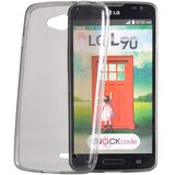  Ultra tanek silikonski ovitek za lg K4 K120 - prozorno črn | Shoptok.si