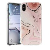 Nillkin silikonski ovitek stone za samsung galaxy A40 A405 - roza Cene