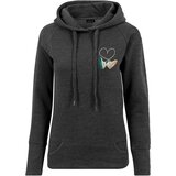 MT Ladies Damen Ladies Kicks Love EMB Hoody charcoal | shoptok.hr