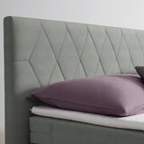Based Postelja Boxspring Josie-b, Siva, 160x200 | Shoptok.si